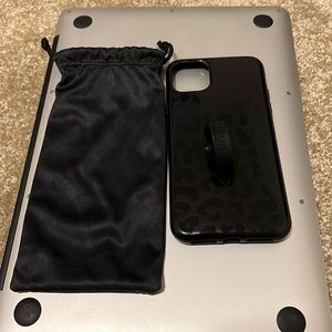 iPhone 11 Pro Max Midnight Leopard Loopy Case